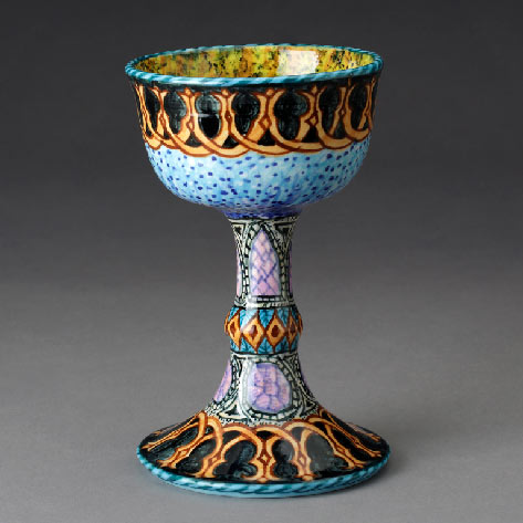 Nolan Matt chalice_say_You sure are drinking a lot_porcelain 1996_Judith_and Martin Schwartz collection_photo_ John Polak_june_2015_7488