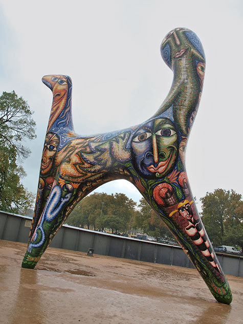 Angel sculpture----Deborah Halpern