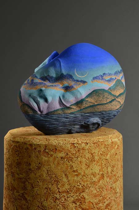 clayton_thiel_bigheads_Moonrise-Sunset