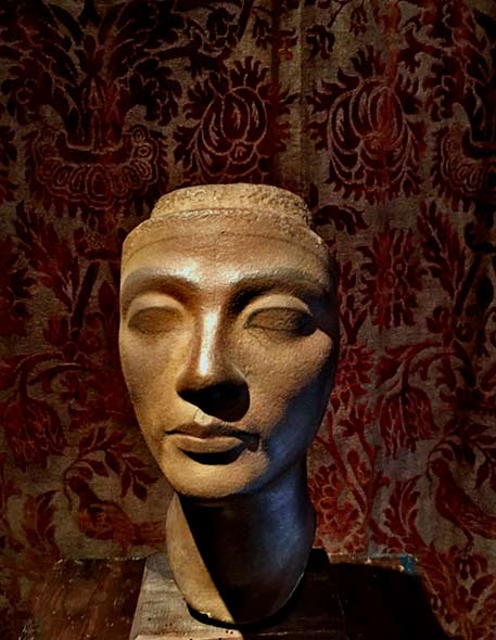 Classical Stone carved sculpture head