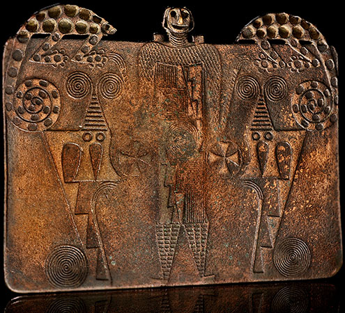 El-Gran-Sacrificiador abstract pattern panel - from-Argentina-atamcas-desert