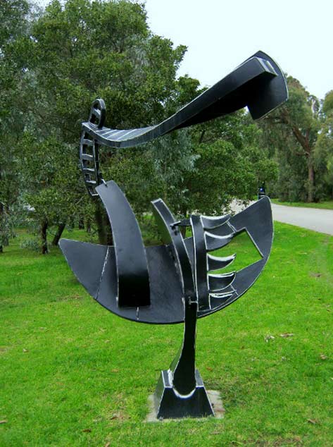 mcclelland-gallery-permanent-collection-geoffrey-bartlett-sculpture 'Rise of the Flowering Plant'